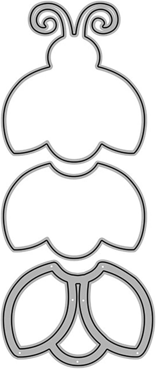 Amazon.co.jp: 動物のカッティングダイかわいいクマのダイカットカード